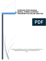 Panduan Penyusunan Modul PPG 2019