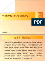 Time Value of Money: Production and Operations Management - R B Khanna © Prentice Hall India