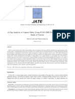 A Gap Analysis of Airport Safety Using ICAO SMS Perspectives - A F