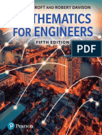 Mathematics For Engineers ANTHONY CROFT 5ed