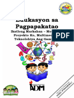 ESP5 - Module7 - Proyekto Ko Multimedia at Teknolohiya Ang Gamit Ko