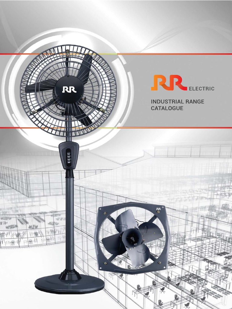 RR Electric Industrial Fan Leaflet | PDF