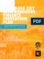 Mayor Scott - Comprehensive Violence Prevention Plan