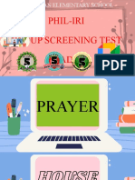 Grade 5 - Virtual Phil-Iri Group Screening Test