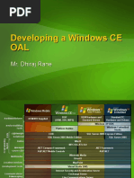 Developing A Windows CE OAL