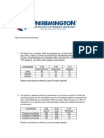 Taller de Toma de Desiciones