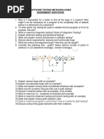 Software Testing Methodologies Assignment Questions UNIT-1