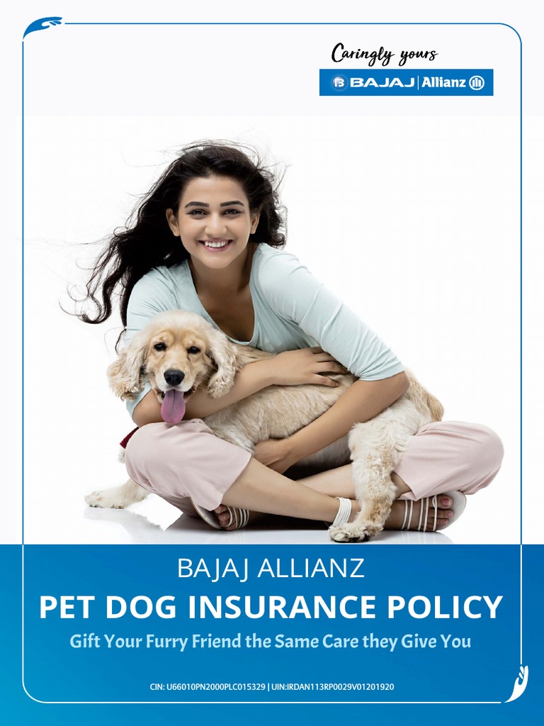 Bajaj Allianz Pet Dog Insurance Brochure PDF Deductible Indemnity