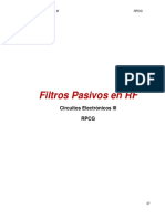 Filtros en RF-diseño Pasivos