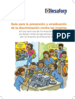 Insaforp-Guia para La Prevencion y Erradicacion de La Discriminacion Contra La MUJER-2017