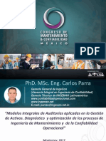 Tecnicas de Auditorias Aplicadas en Los Procesos de Gestion Del Mantenimiento Carlos Parra