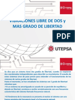 Vibraciones de sistemas con 2 grados de libertad