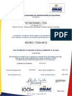 Ente Certificador Tecnicrane