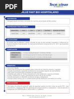 Desinfectante Vortexx ES: Eficiencia y Seguridad | PDF | Concentración ...