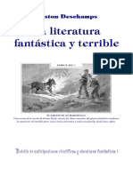 Boletin 1. La Literatura Fantastica y Terrible