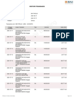 BNI Transactions History (IDR) - 17 June to 17 July 2021