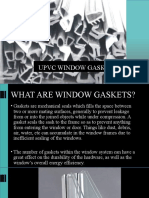 Upvc Window Gasket Details