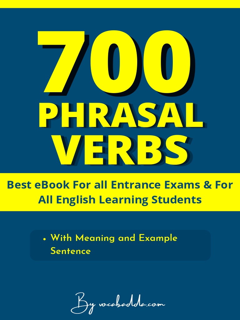 700 Phrasal Verbs Ebook Updated Pdf Login