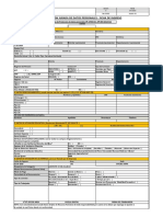 Declaración jurada datos personales