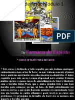 Curso de Tarot Por Módulos. Farmácia Do Espírito. FE