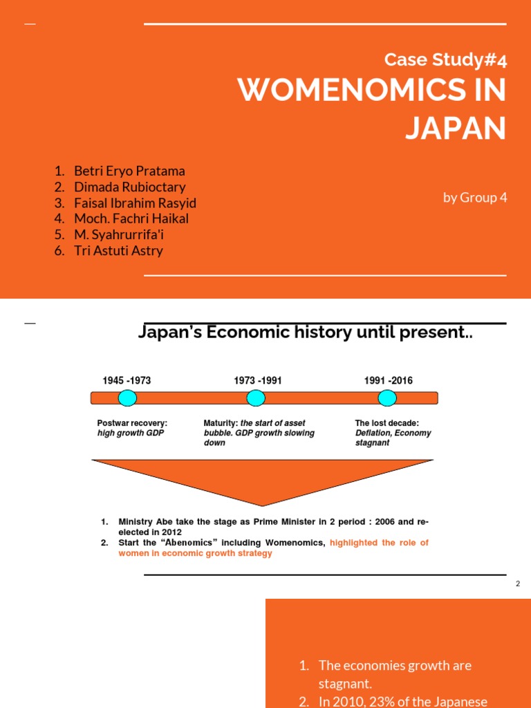 Womenomics: Boosting Japan's Economy | PDF | Child Care | Relationships
