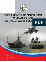 Reglamento de Educación Militar de Las FF - AA