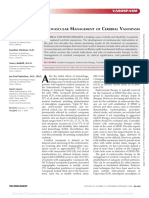 Endovascular Management of Cerebral Vasospasm