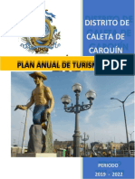 PLAN ANUAL DE DESARROLLO TURISTICO - CALETA DE CARQUÍN
