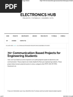 70+ Communication Based Projects For Engineering Students