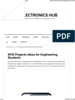 RFID Projects Ideas For Final Year Engineering Students
