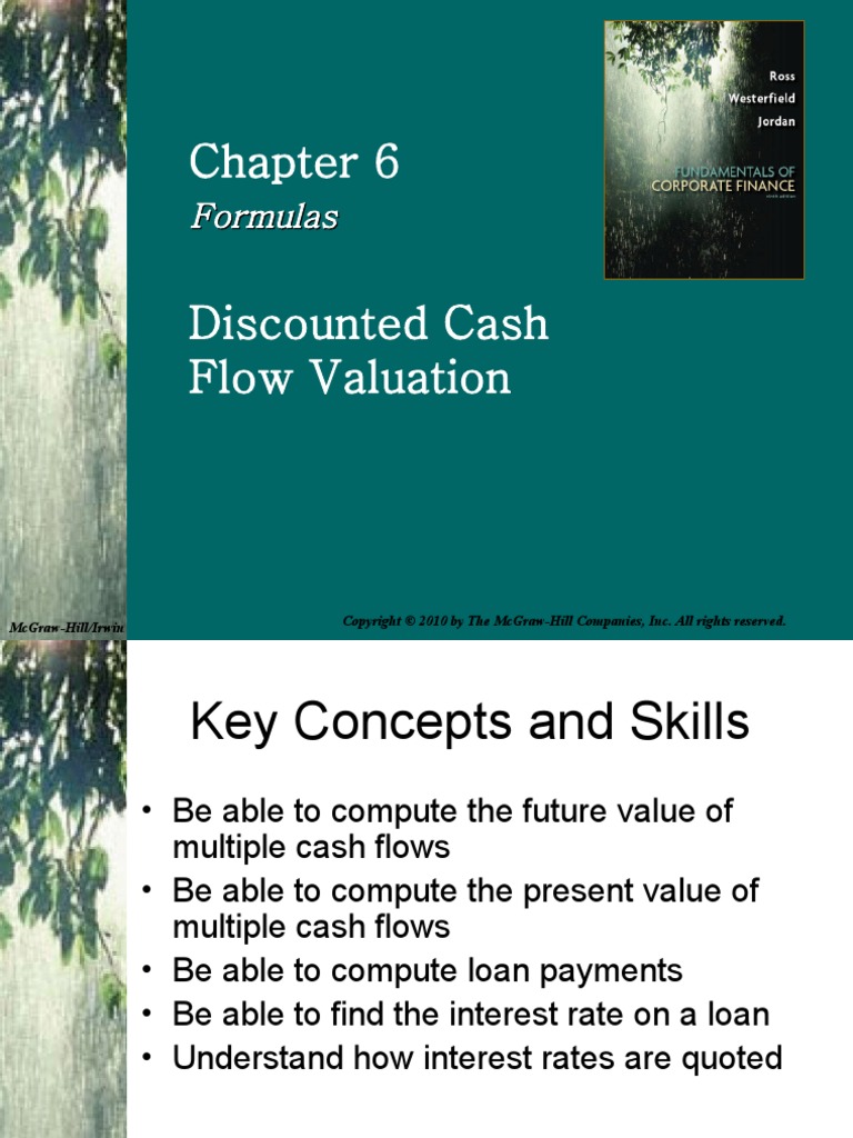 Chapter 6 Discounted Cash Flow Valuation | PDF | Present Value ...