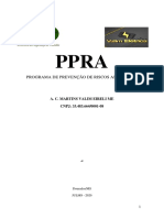 PPRA Programa Prevenção Riscos Ambientais