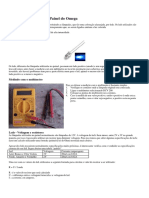 Procedimento de Substituição Da Iluminação Do Painel Do Omega Por Led