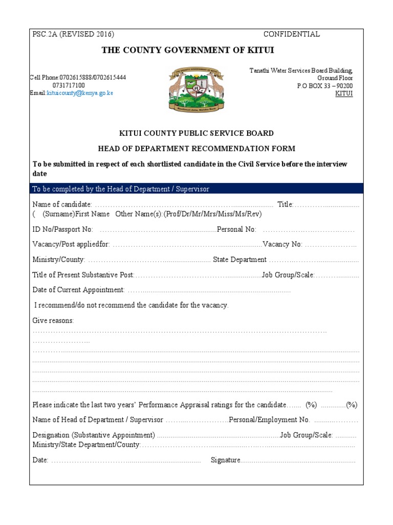 Psc.2a Revised 2016 | PDF | Employment | Business