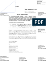 Sentencia Del TC Sobre El Caso de Óscar Ugarteche