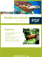 Pérdida de La Biodiversidad