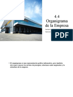 Organigrama de la empresa