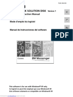 DV Network Solution Disk: Software Instruction Manual