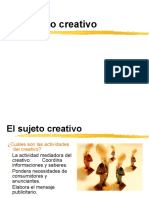 Sujeto Creativo