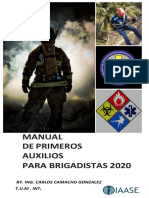 Manual de Primeros Auxilios Para Brigadistas 2020
