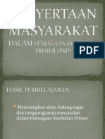 5.3 Penyertaan Masyarakat Dalam PKP