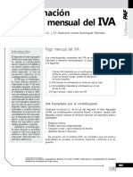 Determinacion Del Pago Mensual Del IVA