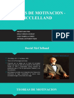 Teorias de Motivacion - Mcclelland