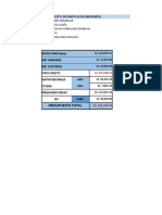 Presupuesto de construcción multifamiliar