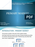 Primary Markets PowerPoint Presentation