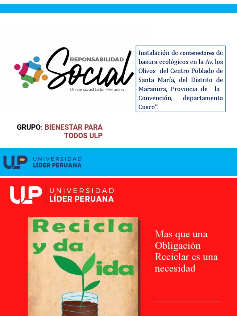 Elaboracion de Contenedores | PDF | Residuos | Cuestiones ambientales
