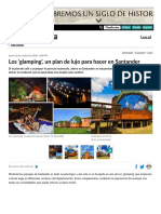 WWW Vanguardia Com Economia Local Los Glamping Un Plan de Lujo para Hacer en Santander YE3035098