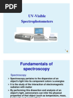 Download Presentation of UV-Visible Spectrophotometr by anuvas SN51707171 doc pdf