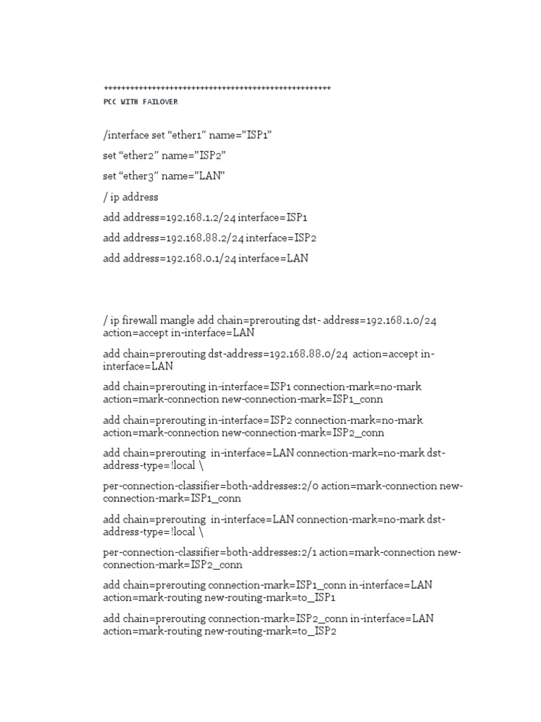 PCC Configuration with Failover Setup | PDF | Computers