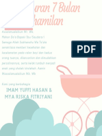 Pastel Pink and Blue Delicate Girl Baptism Invitation